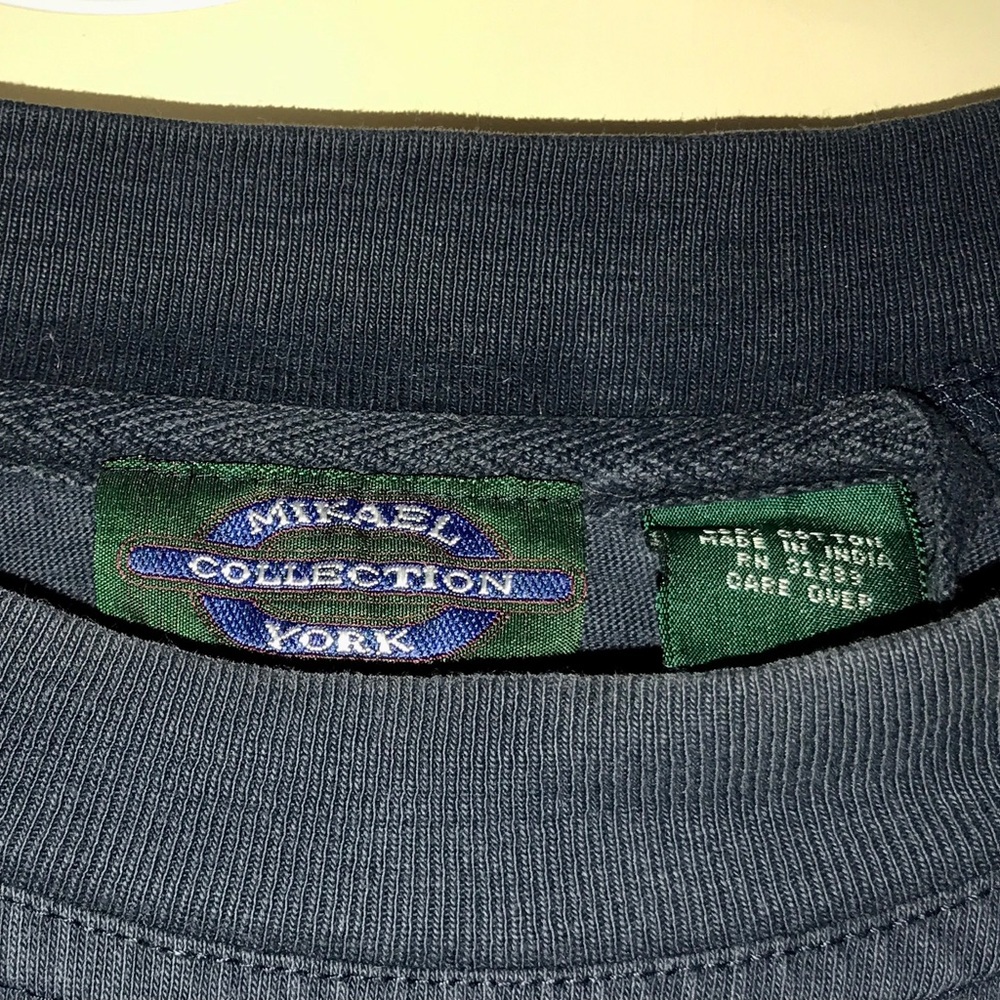 Mikael York collection pull over mens shirt